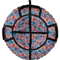 Тюбинг Hubster Люкс Pro S Воздушные шары 100см во8389-3 (серый)