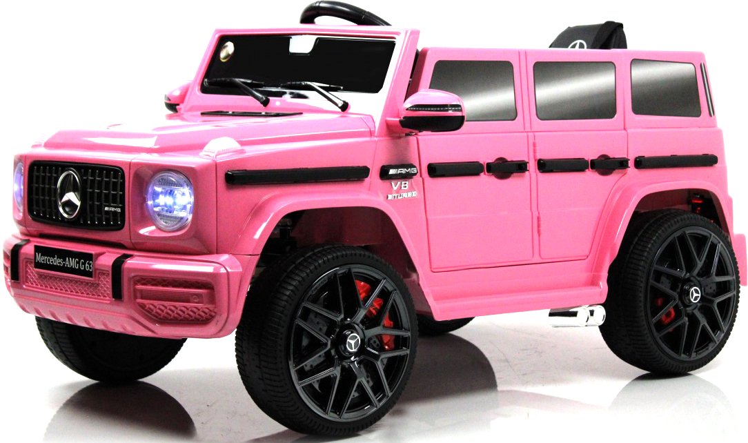 

Электромобиль RiverToys Mercedes-Benz G63 O111OO (розовый глянец)