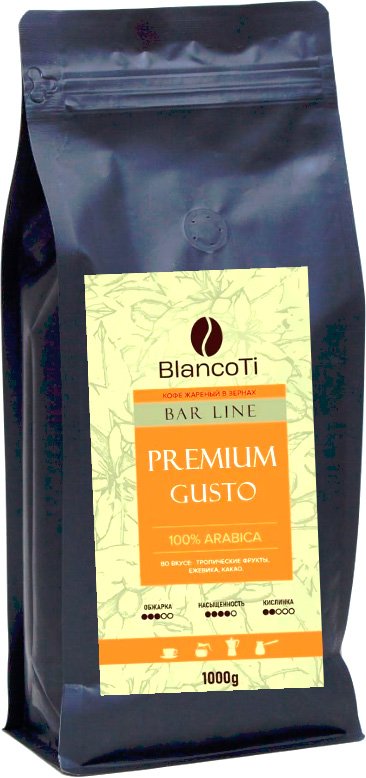 

Кофе BlancoTi Premium Gusto зерновой 1 кг