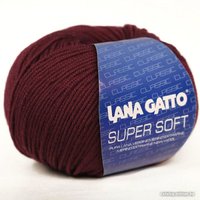 Пряжа для вязания Lana Gatto Super Soft 10105 50 г 125 м (бордо)