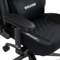 Игровое (геймерское) кресло Evolution Nomad PRO (черный/белый)