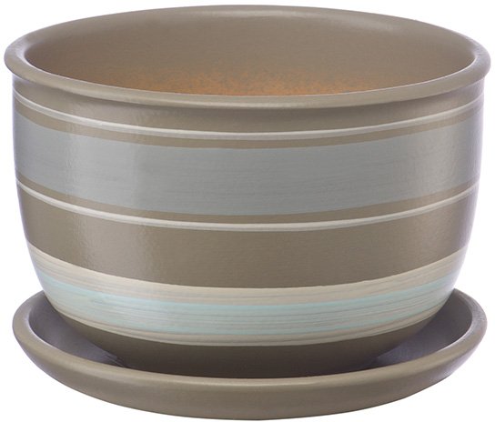 

Вазон Вещицы BH-18-8 (серый/белый)