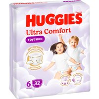 Трусики-подгузники Huggies Ultra Comfort 6 (32 шт)