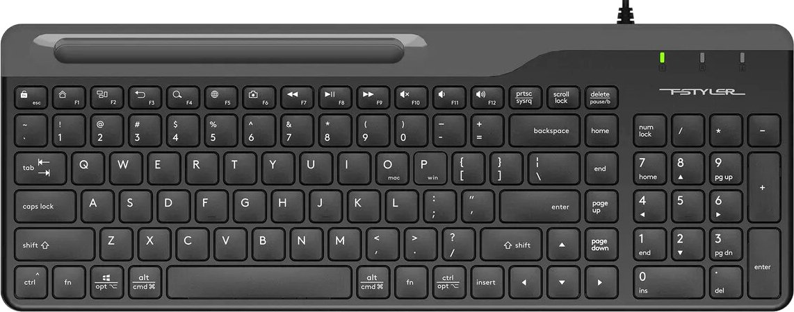 

Клавиатура A4Tech Fstyler FK25 (черный/серый)