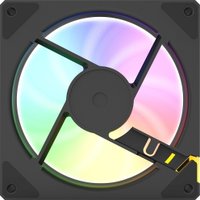 Вентилятор для корпуса A4Tech Bloody CF-11 CF-11-ARGB120-BK (черный) в Орше