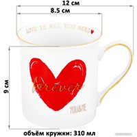 Кружка Elan Gallery Сердце 880197 в Могилеве