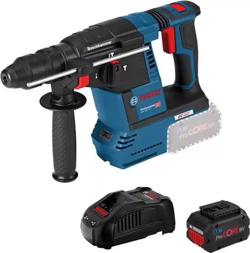 

Перфоратор Bosch GBH 18V-26 Professional 0615990M3N (с 1-им АКБ)