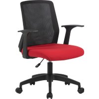 Офисное кресло CACTUS CS-MC222-BKRD (черный/темно-красный)