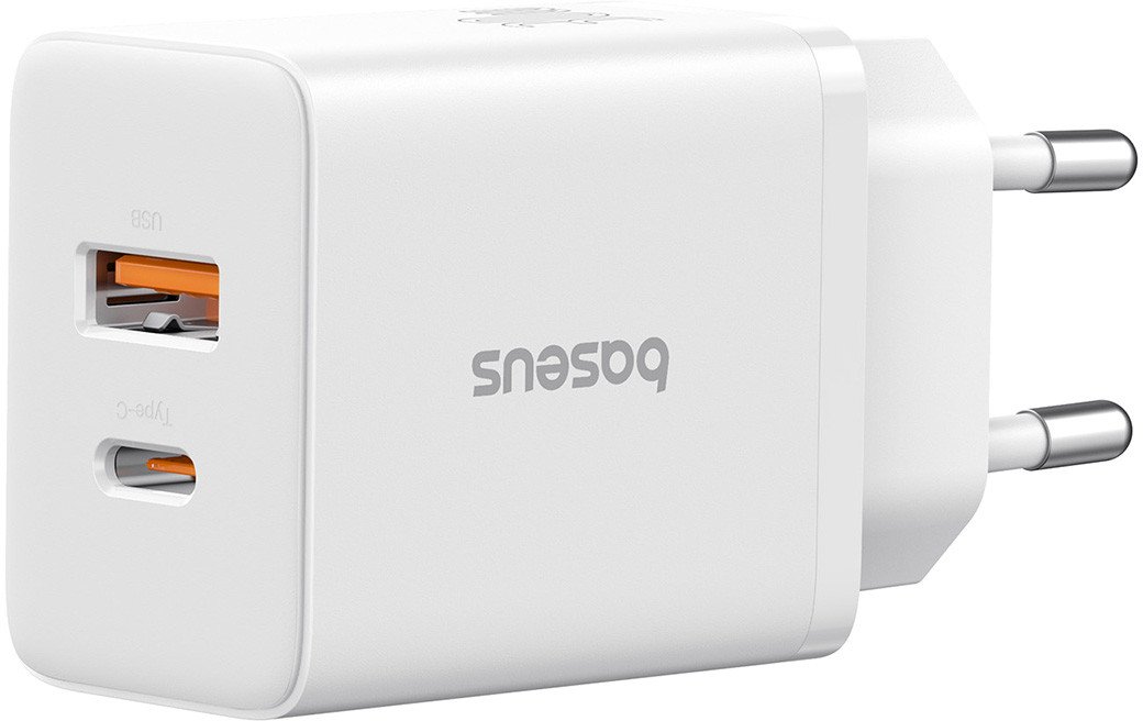 Сетевое зарядное Baseus Cube Fast Charger C+U 30W P10111404213-00