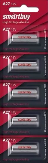 

Батарейка SmartBuy A27 5 шт. SBBA-27A5B