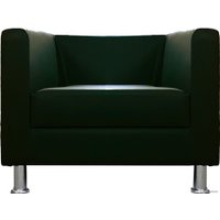 Интерьерное кресло Brioli Билли (экокожа, L15 зеленый)