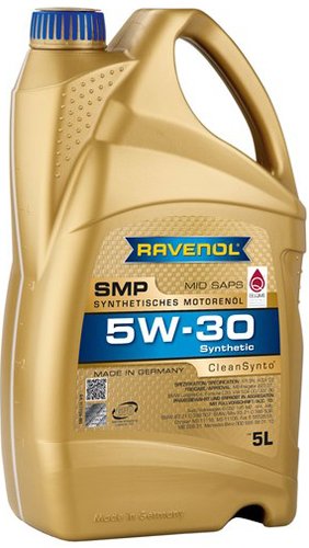 Моторное масло Ravenol SMP SAE 5W-30 5л