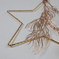 Подвеска AksHome Тип 6 Звезда с веткой 25х24см 18LED 2АА