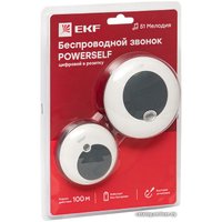 Беспроводной дверной звонок EKF Powerself в розетку DBS-003