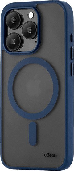 

Чехол для телефона uBear Cloud Mag для iPhone 15 Pro (синий)