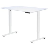 Стол с регулировкой высоты ErgoSmart Electric Desk Prime 1380х800х18 мм (Ясень Тронхейм/белый)