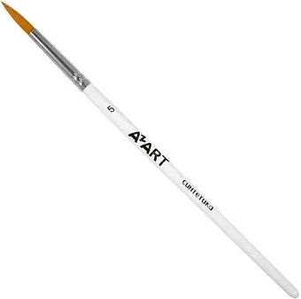 Azart №5 (синтетика, круглая, рыжий)