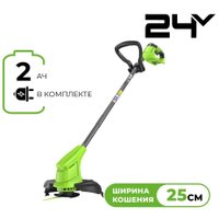 Триммер Greenworks G24LT251 (с 1-им АКБ)