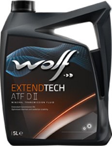 

Трансмиссионное масло Wolf ExtendTech ATF DII 5л