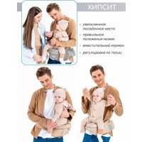 Рюкзак-переноска Amarobaby Carry AB22-30CARRY/11 (серый)