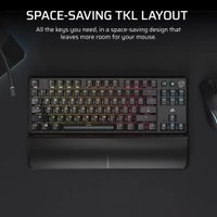 Клавиатура Corsair K70 Core TKL Wireless RGB (черный, Corsair MLX Red V2, нет кириллицы)