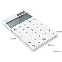 Калькулятор Deli NS041 (белый)