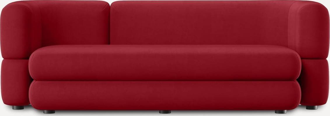 

Диван Divan Brera Velour Cherry 242454 (красный)