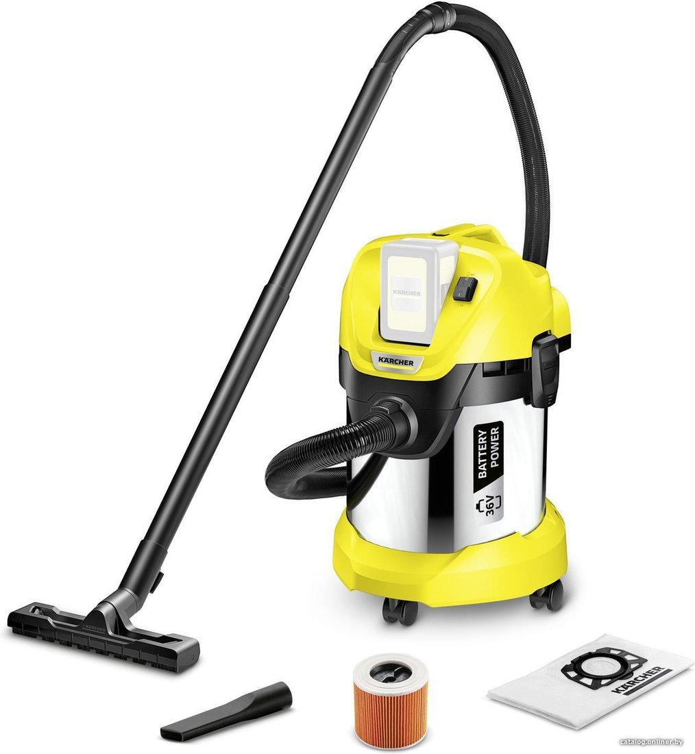 Пылесос Karcher WD 3 Battery Premium 1.629-950.0