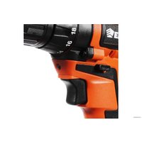 Ударная дрель-шуруповерт Ермак 693-016 (с 1-им АКБ, кейс, набор оснастки)