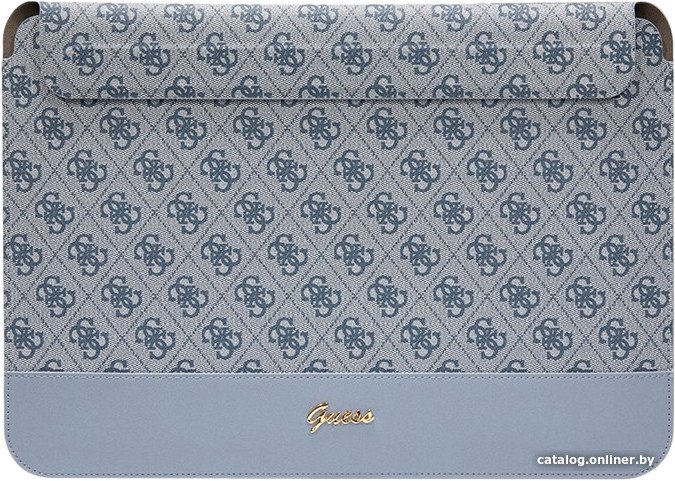 Чехол CG Mobile Guess 4G Bottom Stripe GUCS14PS4SGB 13/14 (голубой)