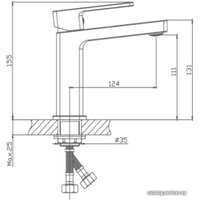 Смеситель Haiba HB10615-7 (черный)