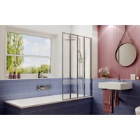 Стеклянная шторка для ванны Ambassador Bath Screens 16041110R 90