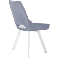 Стул DikLine 268 (Z46 перламутр/ножки белые)