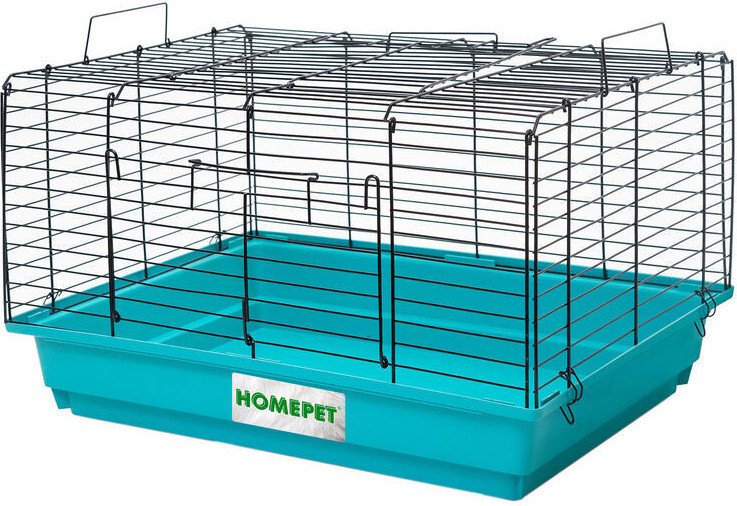 

Клетка Homepet №2 81581 (бирюзовый/черный)