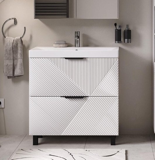 

Volna Тумба под умывальник Geometry 80.2Y 9696 (белый)