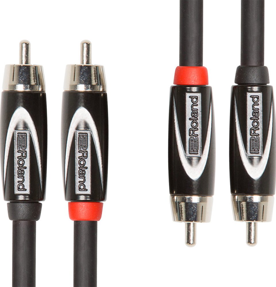 

Кабель Roland RCC-10-2R2R RCA - RCA (3 м, черный)