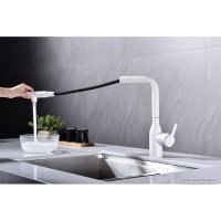 Смеситель Paulmark Viper Vi213105-431 (белый/белый матовый)