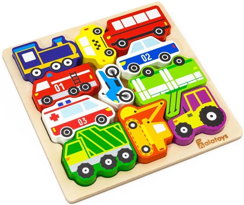 

Развивающая игра Alatoys Транспорт К3038