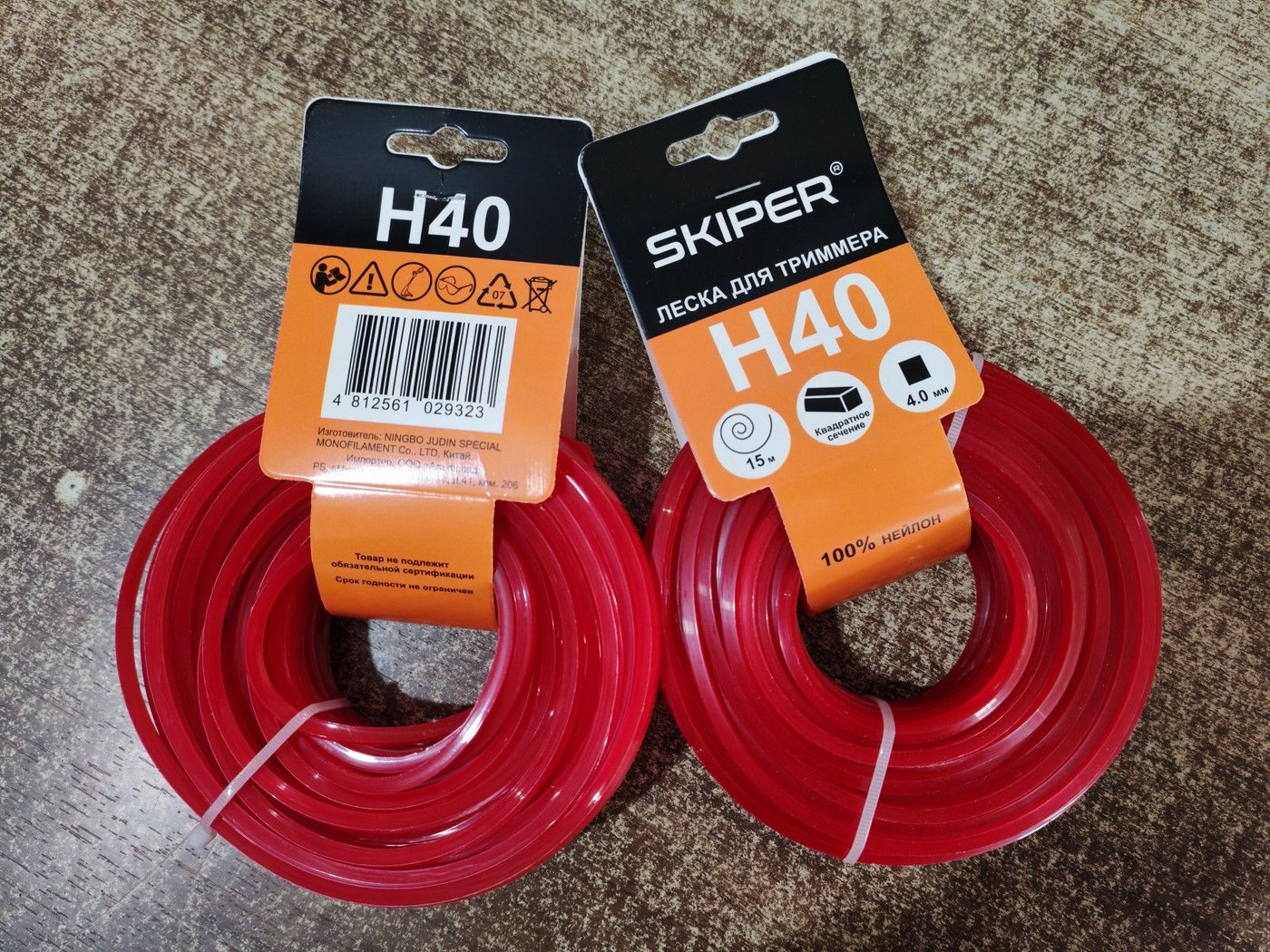 Леска для триммера Skiper H40