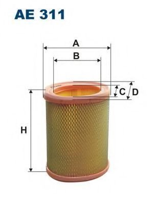 

Воздушный фильтр Filtron AE311