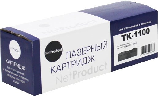 

Картридж NetProduct N-TK-1100 (аналог Kyocera TK-1100)