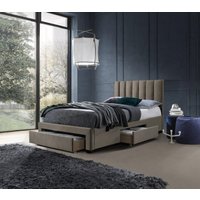 Кровать Halmar Grace Velvet 120/200 (бежевый)