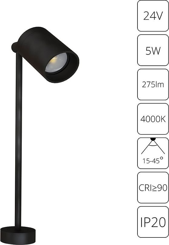 

Подсветка для мебели Arte Lamp Presto A6197LT-1BK
