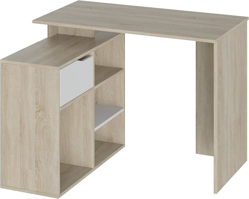 

Стол Трия Тип 10 (дуб сонома/белый ясень)