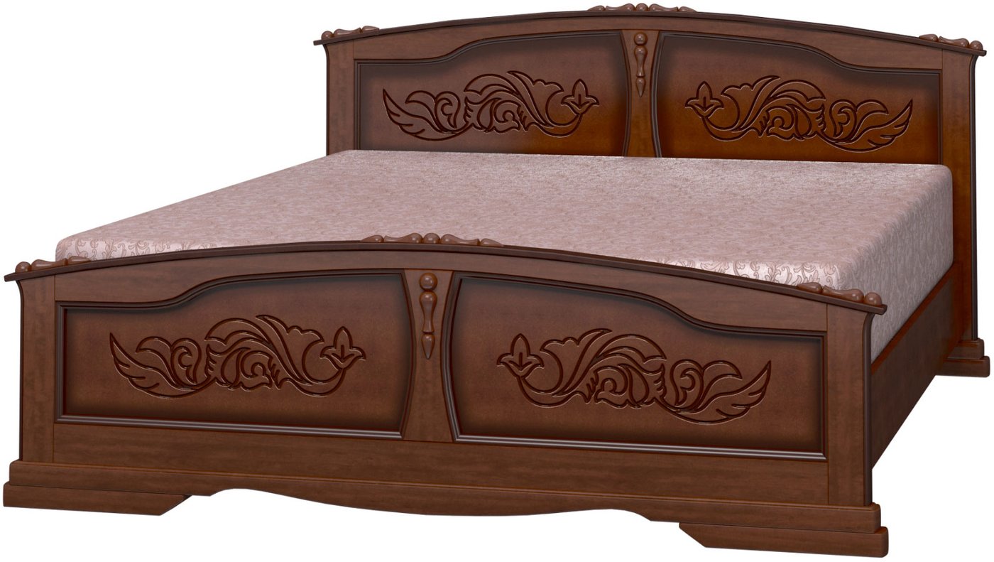 

Кровать Bravo Мебель Елена 120x200 (орех)