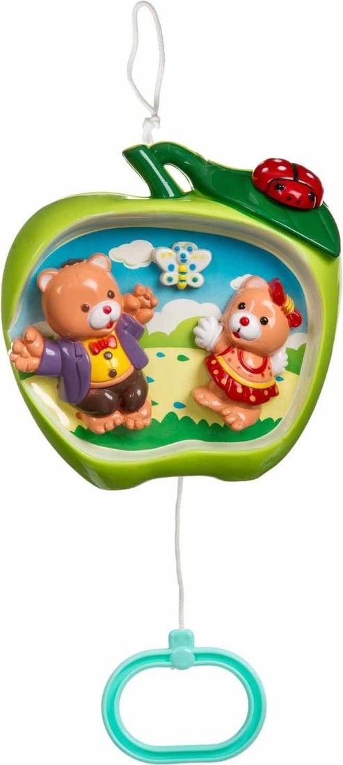 

Погремушка Bondibon Baby You Медведи в яблоке ВВ3534