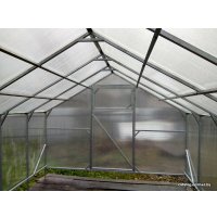 Теплица Импласт Двускатная 25х25/0.64 6 м.