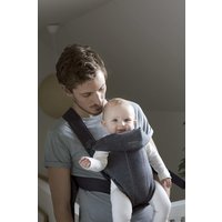 Рюкзак-переноска BabyBjorn Mini 3D Jersey (темно-серый)