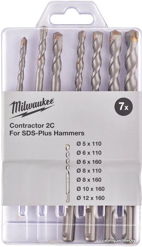 Набор буров Milwaukee 4932471244 (7 предметов)