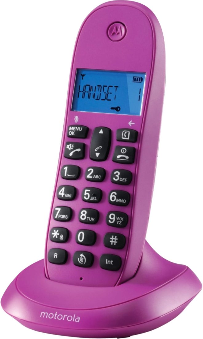 

Радиотелефон Motorola C1001LB+ (фиолетовый)